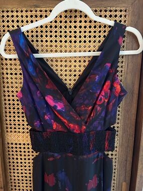 Bebe Floral Jumpsuit, size 2